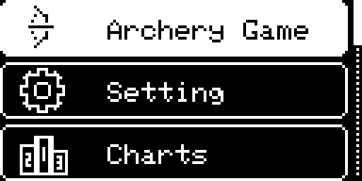 Archery Game Menu